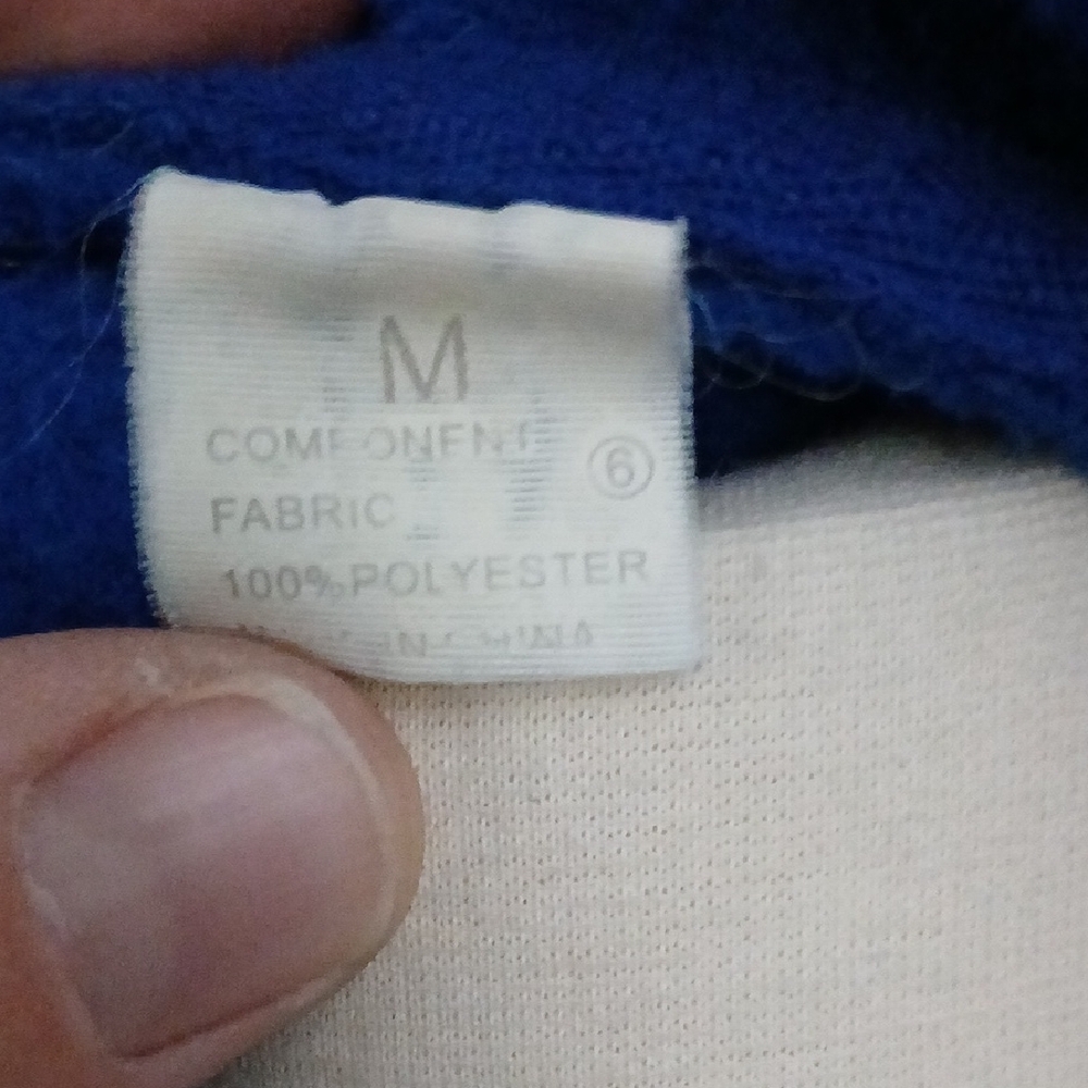 Blue Smiley Hoodie ;) - Picture 5 of 5